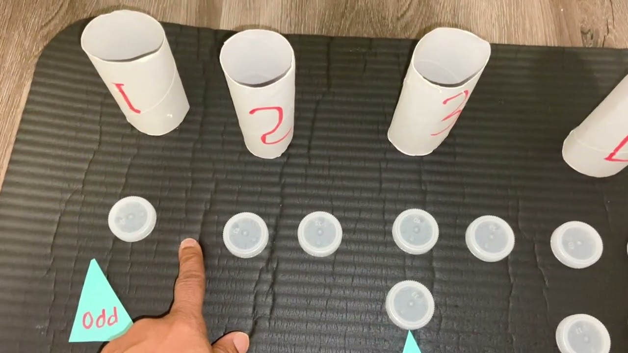 #childlearning ODD AND EVEN NUMBERS ACTIVITY 