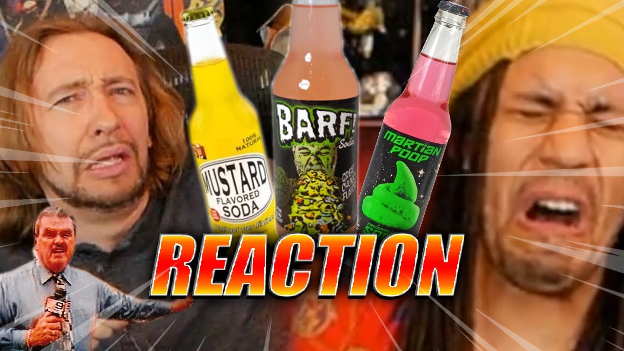 Absolutely Disgusting...Mystery Soda 2020: Mustard, Barf, Martian Poo & More (DOODS REACT)