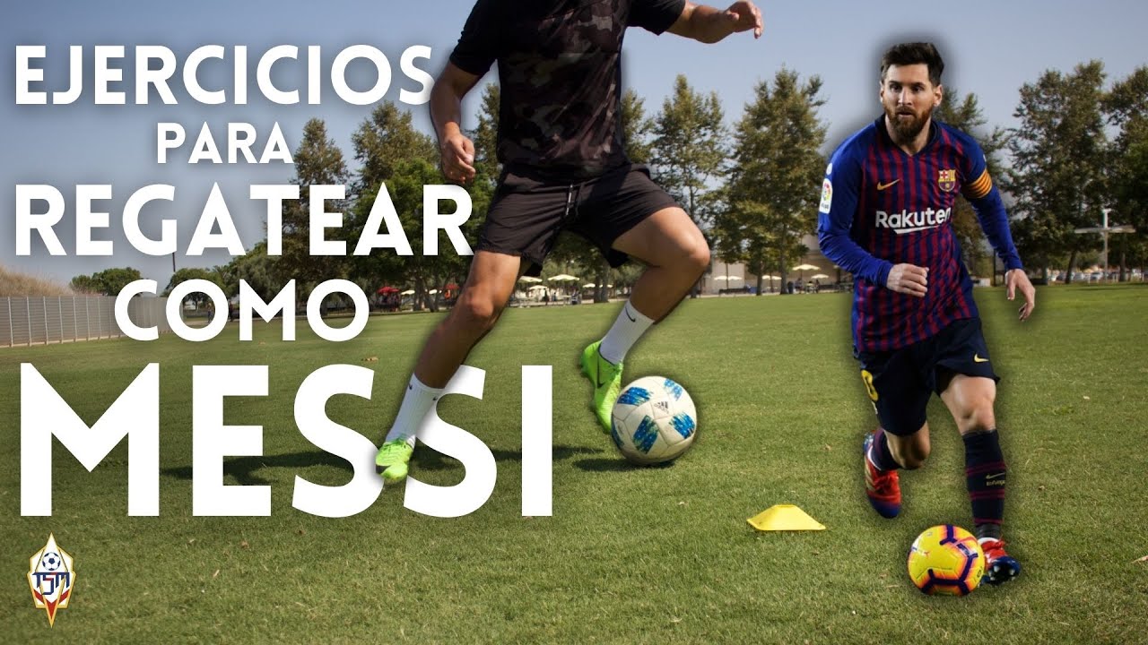 REGATES DE MESSI TUTORIAL | 5 Trucos Para Burlar Defensas Como Messi!