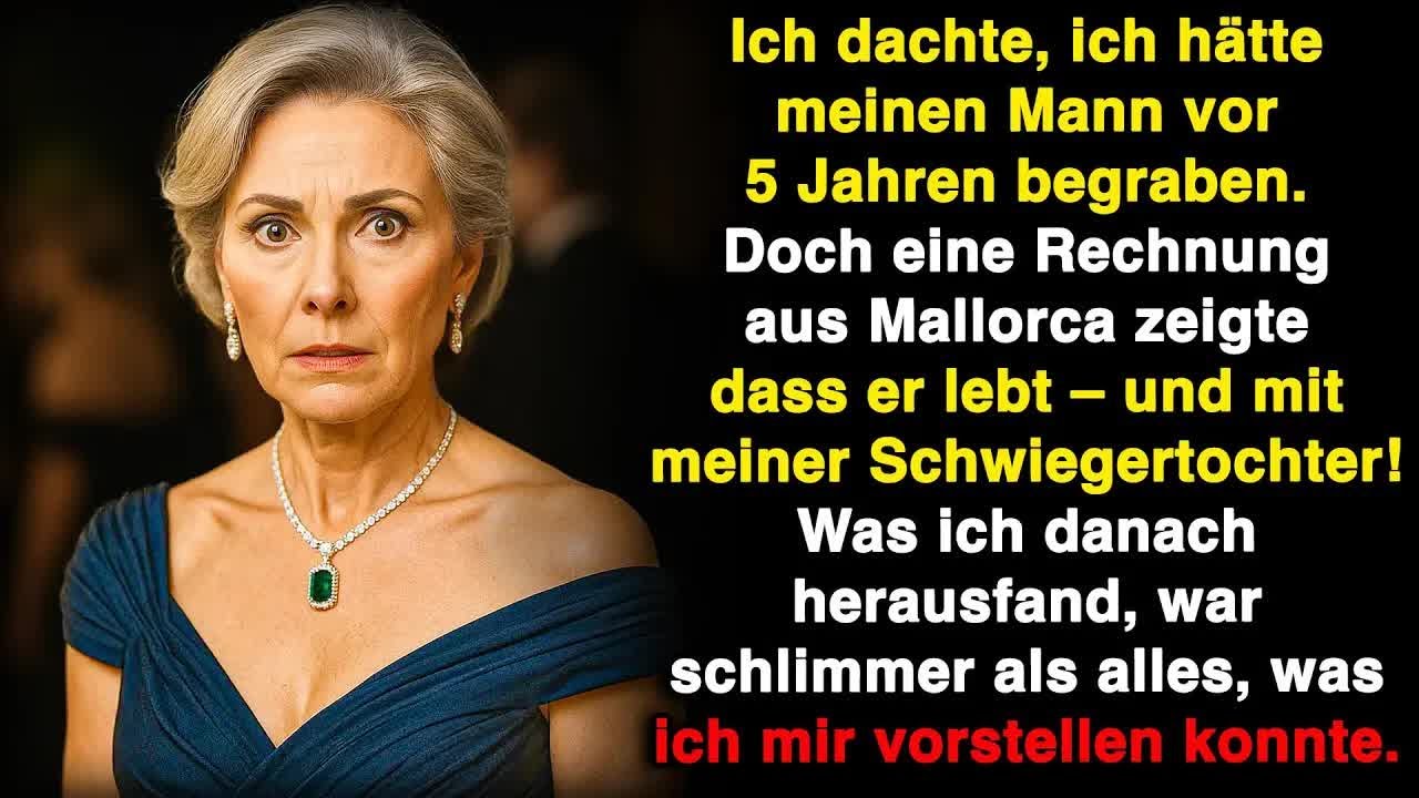 Ich fand eine Rechnung meines „toten“ Mannes – er war mit meiner Schwiegertochter im Ausland!