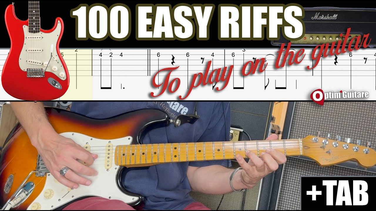 100 Easy Riffs (Cover + TAB) Remake 2025