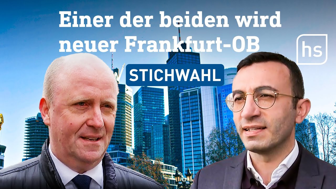 Stichwahl entscheidet &uuml;ber neuen Oberb&uuml;rgermeister in Frankfurt |&nbsp;hessenschau