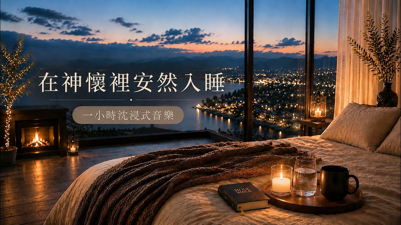 🌙 在神懷裡安然入睡｜1小時沉浸式音樂｜睡前禱告・放鬆・深度安息