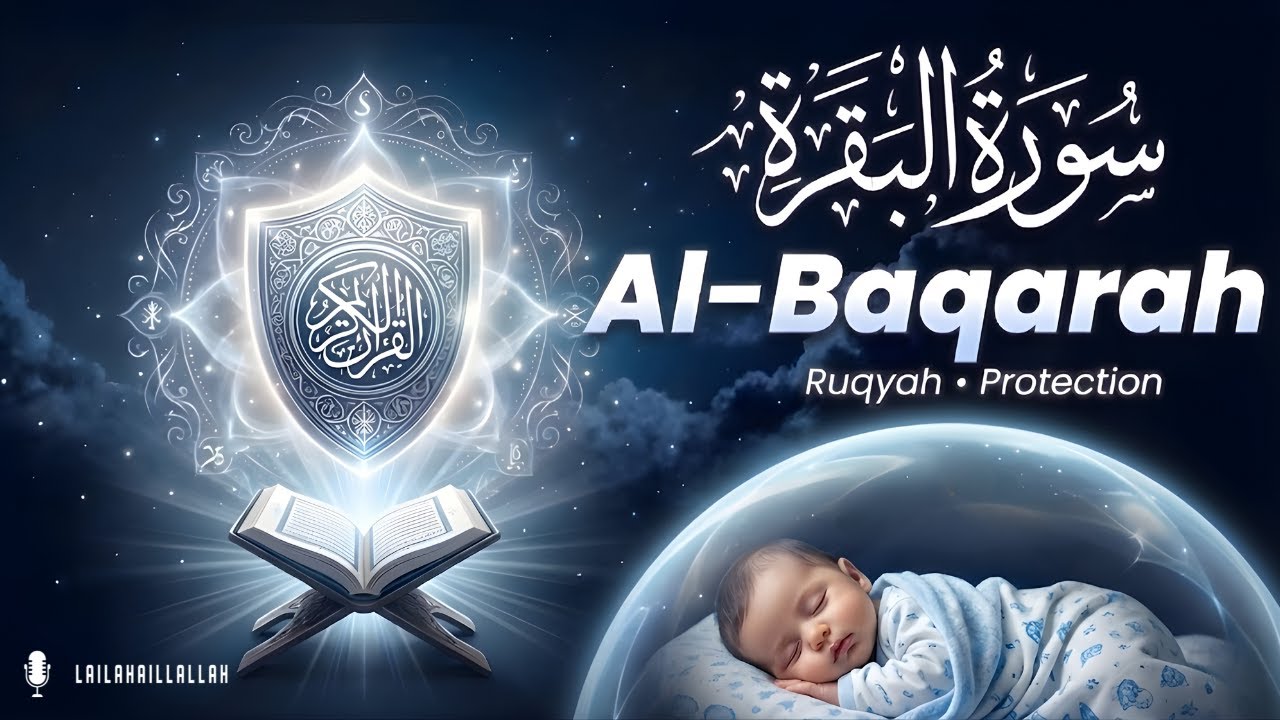 Surah Al-Baqarah (سورة البقرة) | Deeply Heart-Touching Soul-Soothing Recitation | Quran Before Sleep