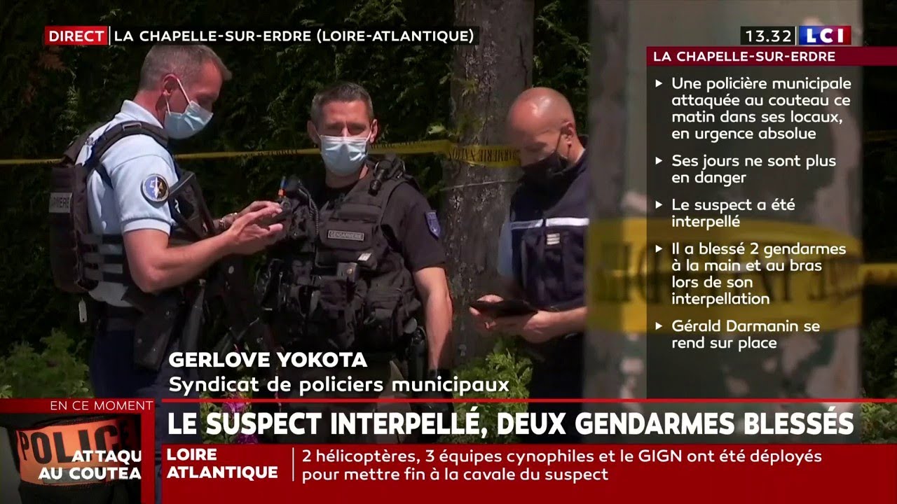 Policière agressée à La Chapelle-sur-Erdre : le suspect interpellé