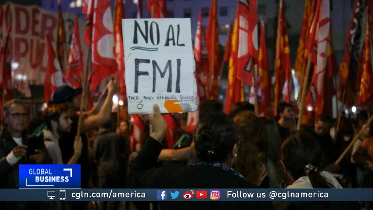 Protests erupt in Argentina over IMF loan talks