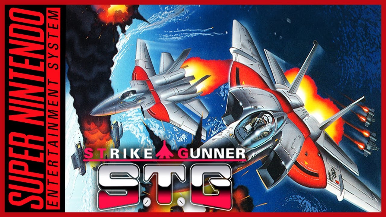 Strike Gunner S.T.G — (SNES)