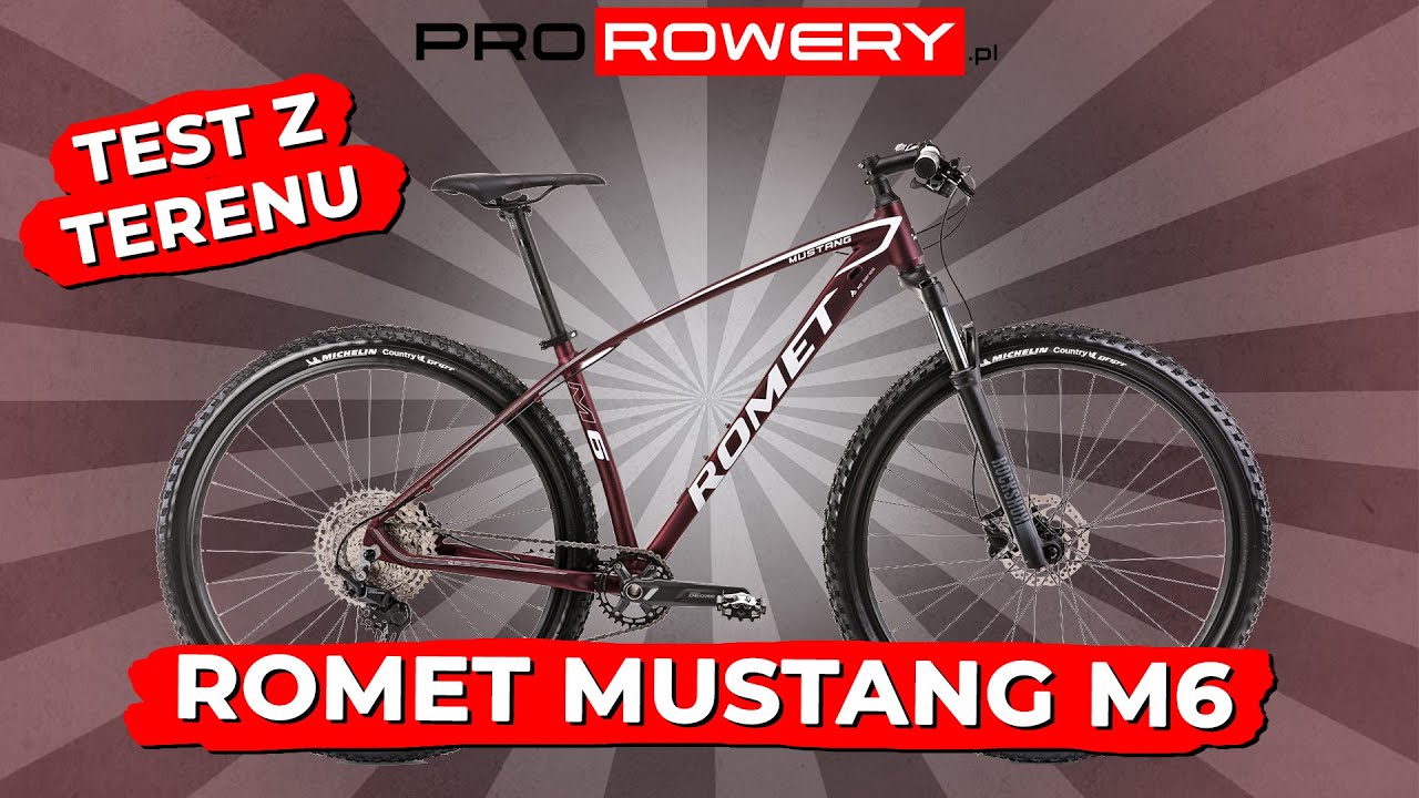 MTB Romet Mustang M6: sportowe osiągi w sportowej cenie!