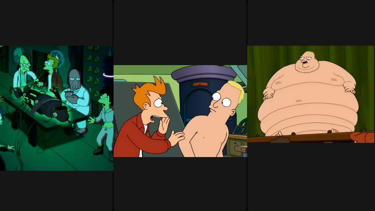 Futurama - Bender ruins his human body in 1 week!