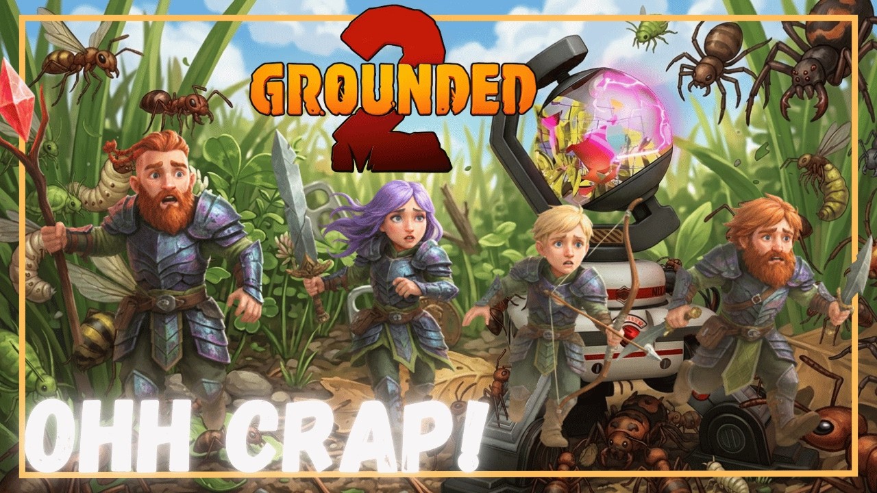 HOLD THE LINE! Taking the Mixrr!   | New Updates! Grounded 2! | Get Shrunk! |   CO-OP | EP 17