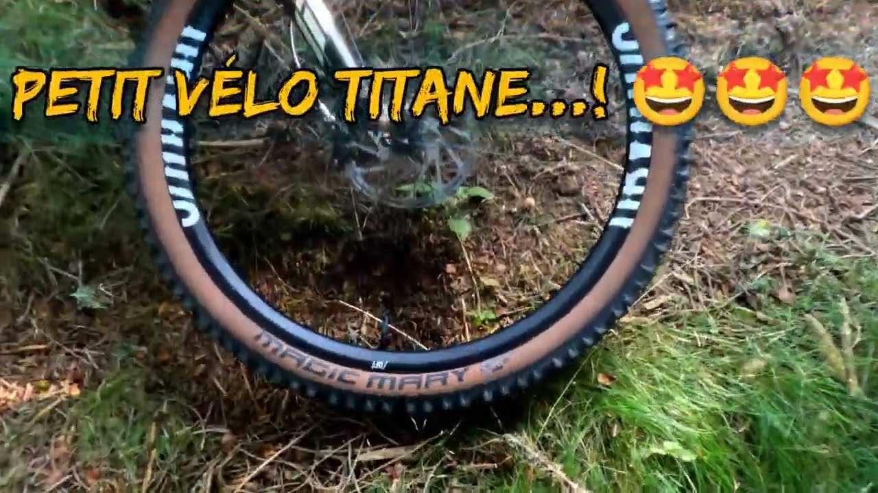 New bike day ! VTT endurigide titane /Off obviouscycles. 22/08/24 27km 920