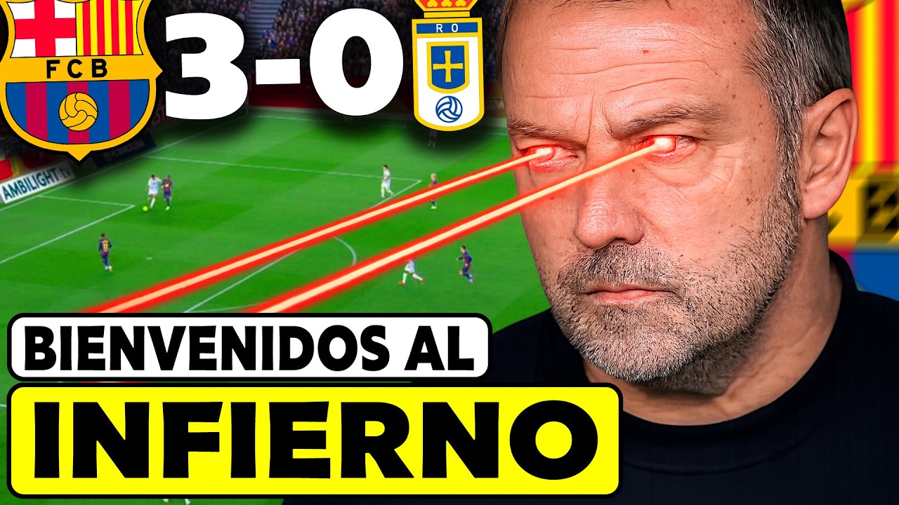El Barça de Flick fue un INFIERNO para el Oviedo (te lo explico)