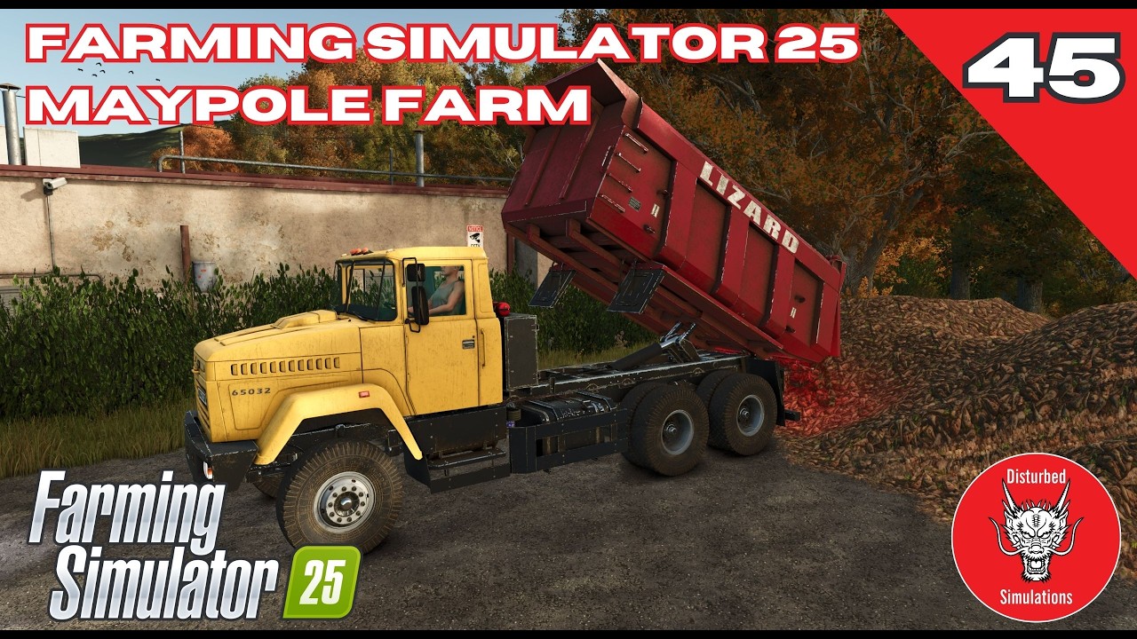 NIGHT SHIFT   | MAYPOLE FARM | FARMING SIMULATOR 25 | Episode 45