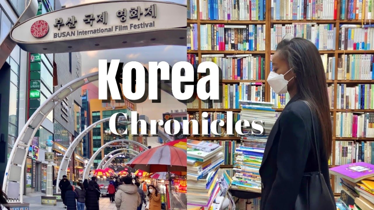 A day in my life exploring  Busan | Black in Korea | Biff Square | SOUTH KOREA