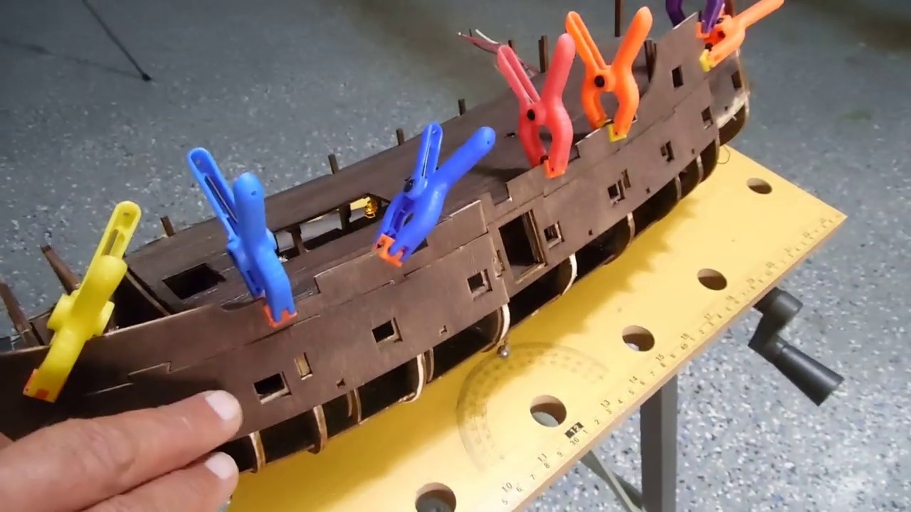 Building The Black Pearl Model Ship Part 5
