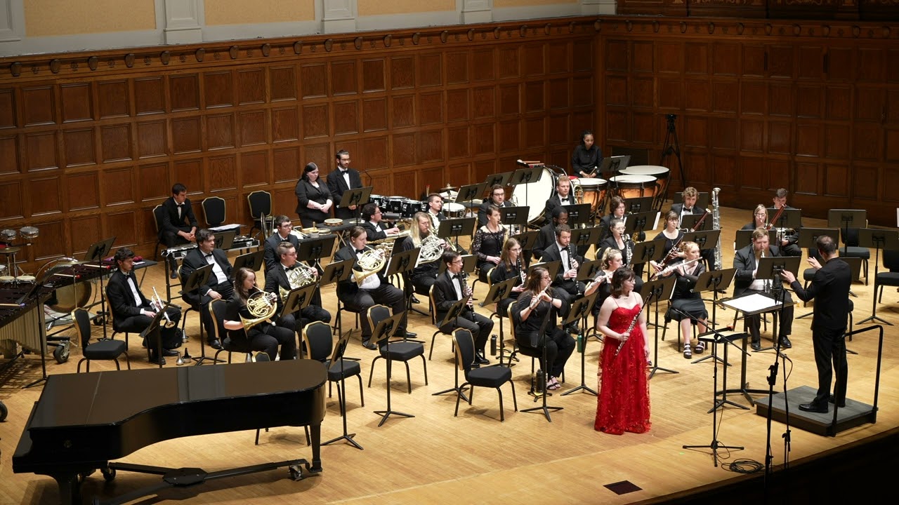 Bizet/Borne: Carmen Fantasy - Kayla Gilmore, flute, with Wind Ensemble
