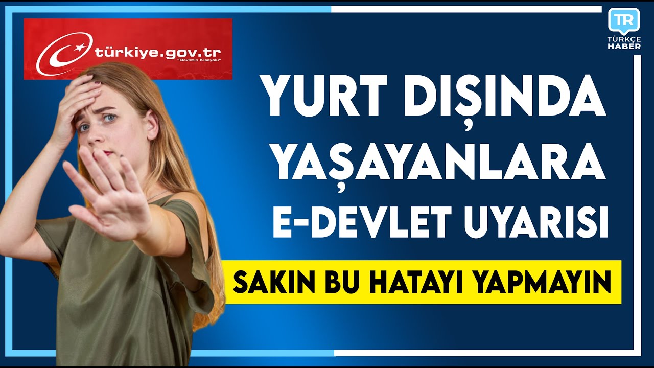 Yurt dışında yaşayanlara E-DEVLET uyarısı! Fatih Polat Açıkladı Otomatik Finansal Bilgi Paylaşımı