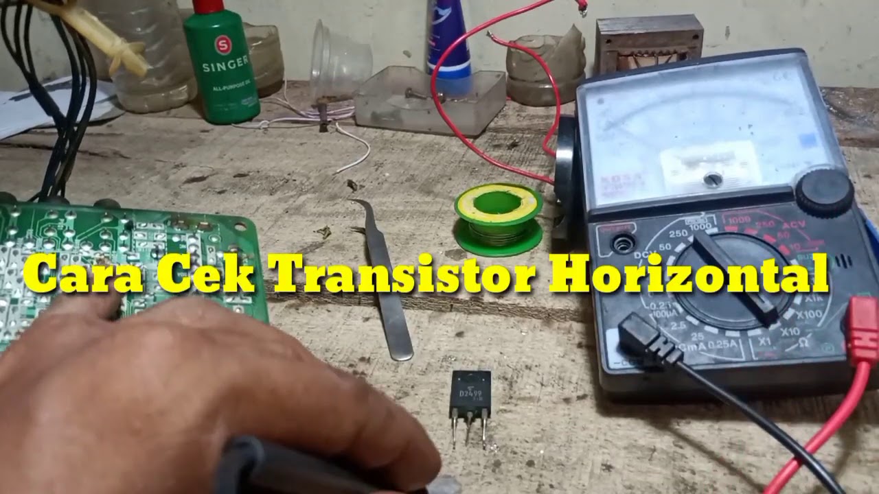 Cara Cek Transistor Horizontal Tv