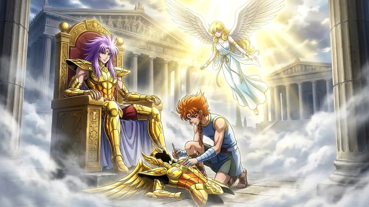 ¡EL HERRERO DE LOS DIOSES! ¡LA HISTORIA DEL HOMBRE QUE CREÓ LAS ARMADURAS PARA DERROTAR A POSEIDÓN!