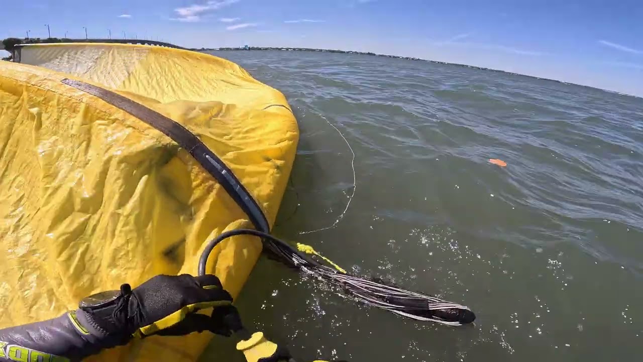 Causeway Beach Point Walk of Shame KiteSurfing Mikey Mike Fail Light Wind Self Rescue