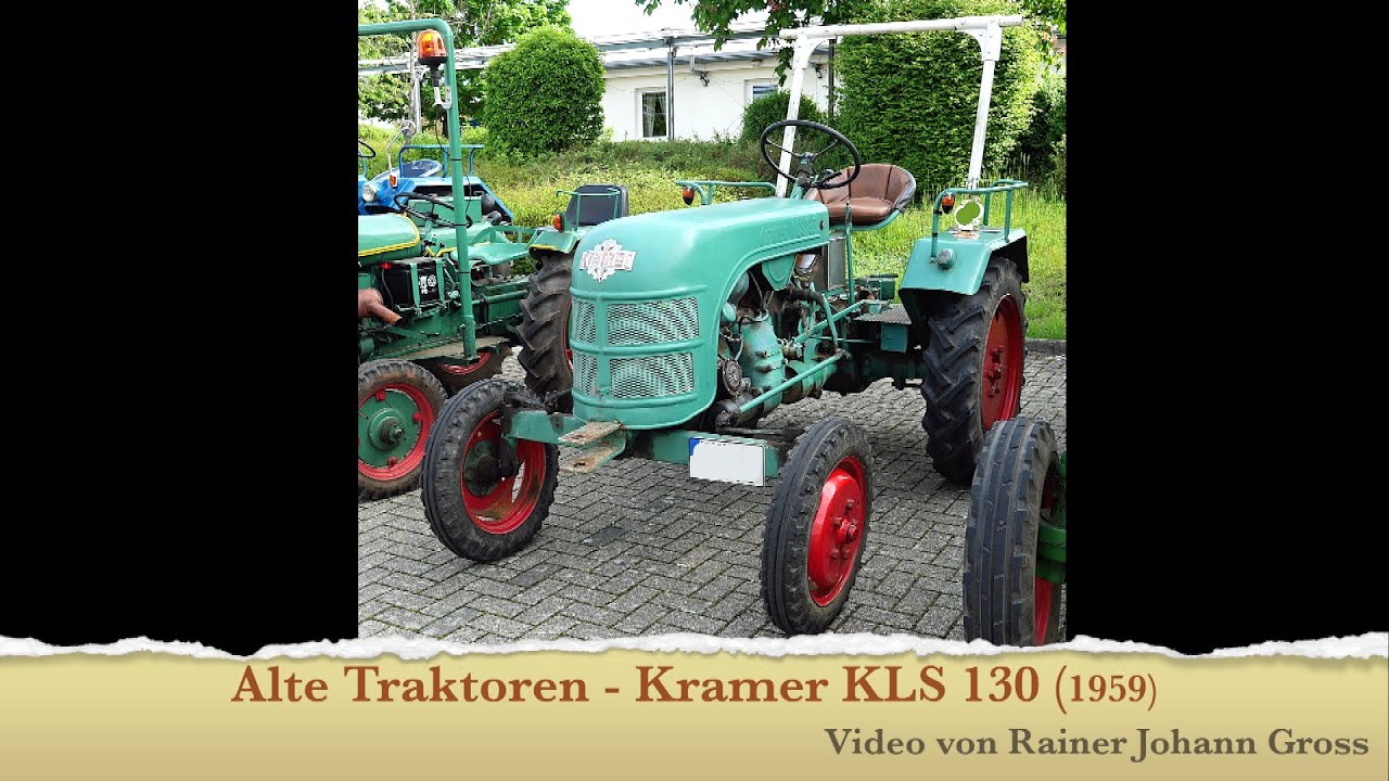 Старые тракторы - Kramer KLS 130 (1959)