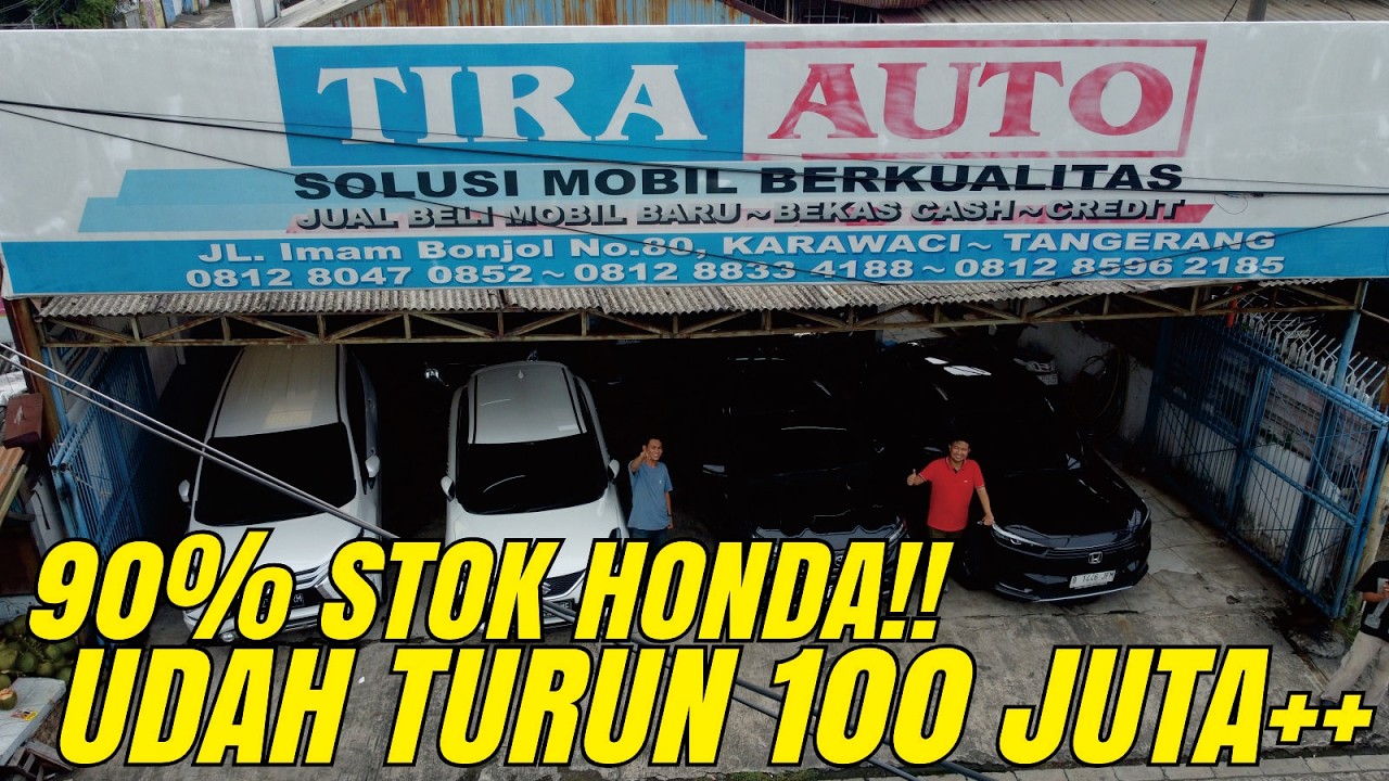 90% HONDA BEKAS SERVICE RECORD! UDAH TURUN 100++ JUTAAN DI TIRA AUTO