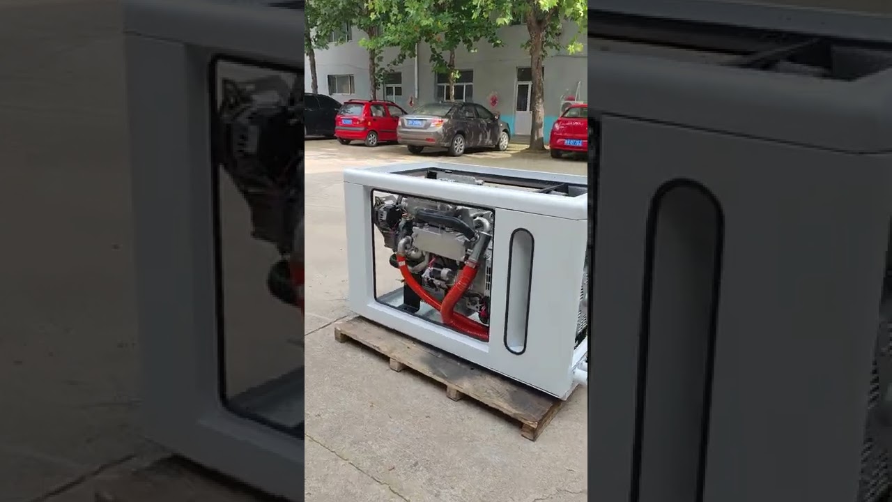 water cooling diesel marine generator set