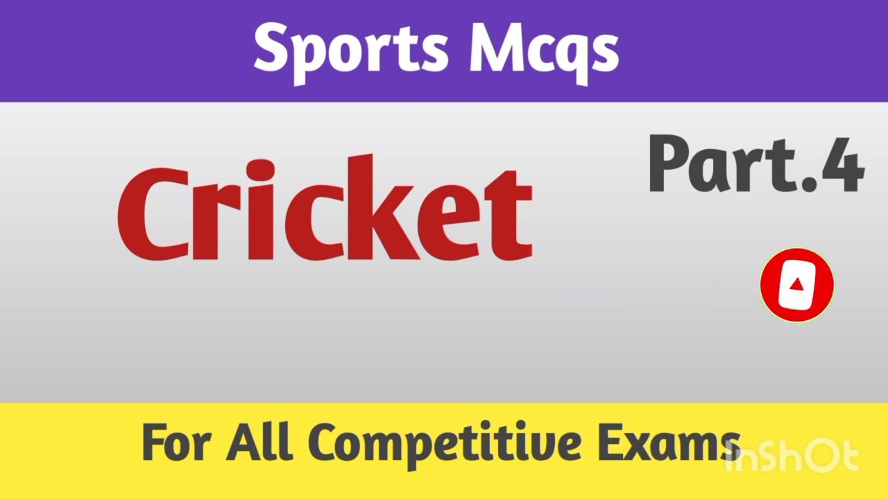 Most Repeated Cricket Mcqs/FPSC,PPSC,FIA,NTS,BPSC Exams/Gk mcqs Preparation/part.4