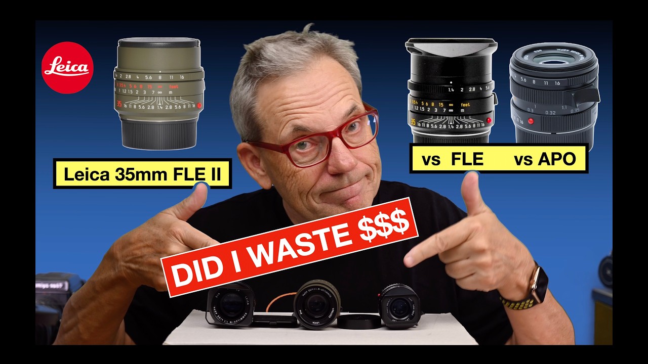 Leica 35mm Summilux FLE II против FLE I против APO Summicron — не зря ли я потратил деньги?