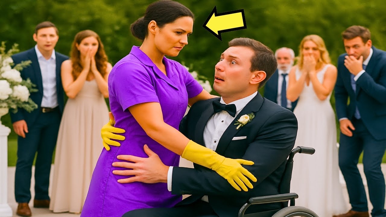 MILLONARIO PARAPLÉJICO ABANDONADO EN SU BODA… LA TRABAJADORA HIZO ESTO…