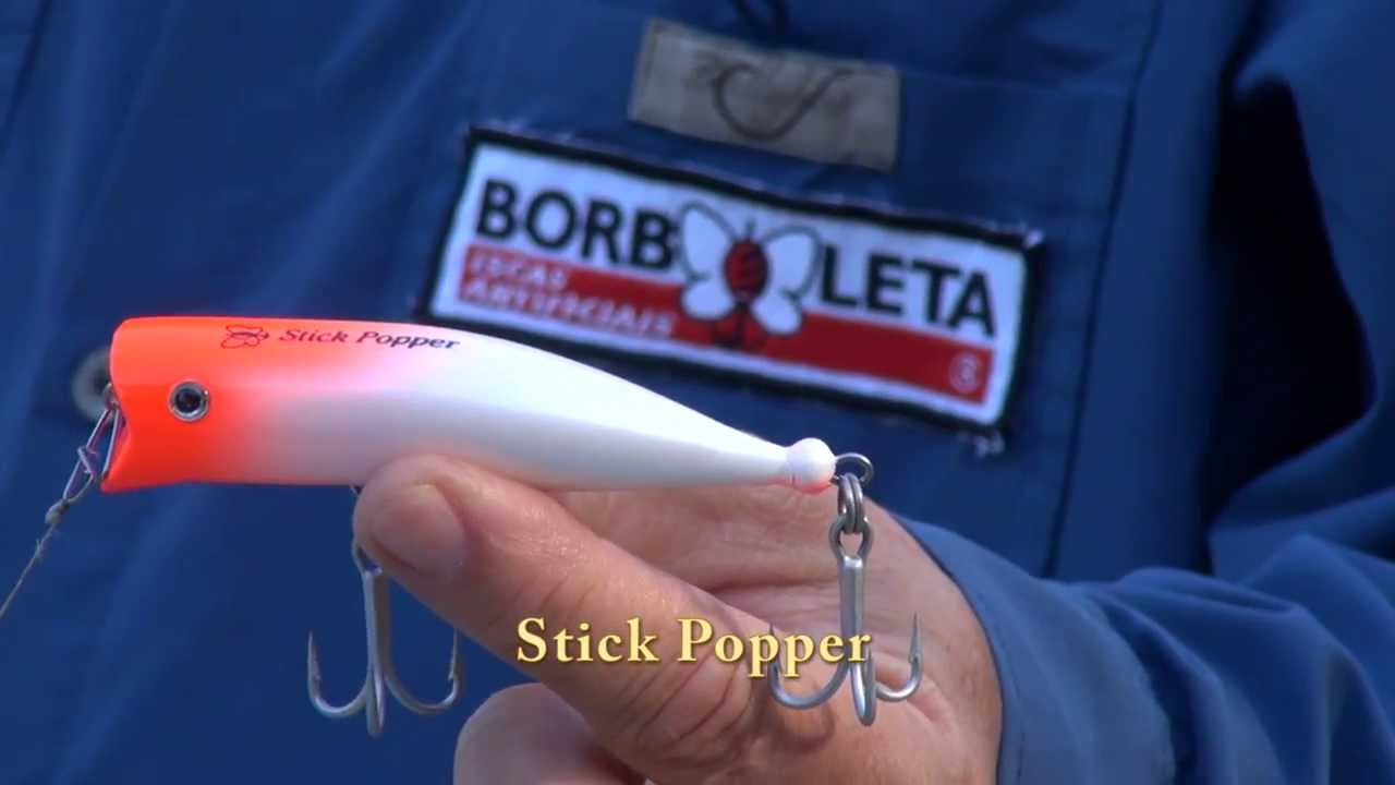 Stick Popper - Iscas Borboleta
