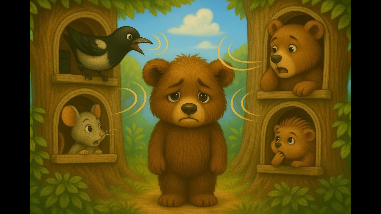 Хто вигадав неправду в лісі? 🐻🐿️| Повчальна казка українською
