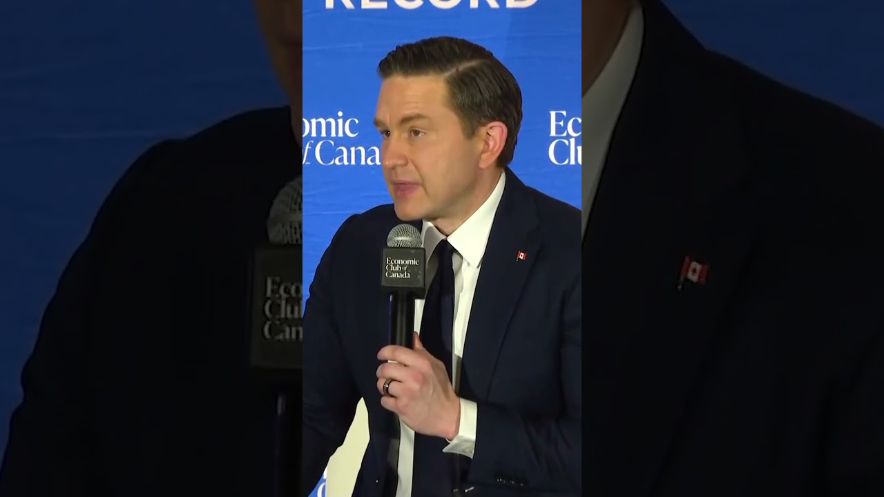 Poilievre asked why he doesn&rsquo;t seem angry over U.S. tensions