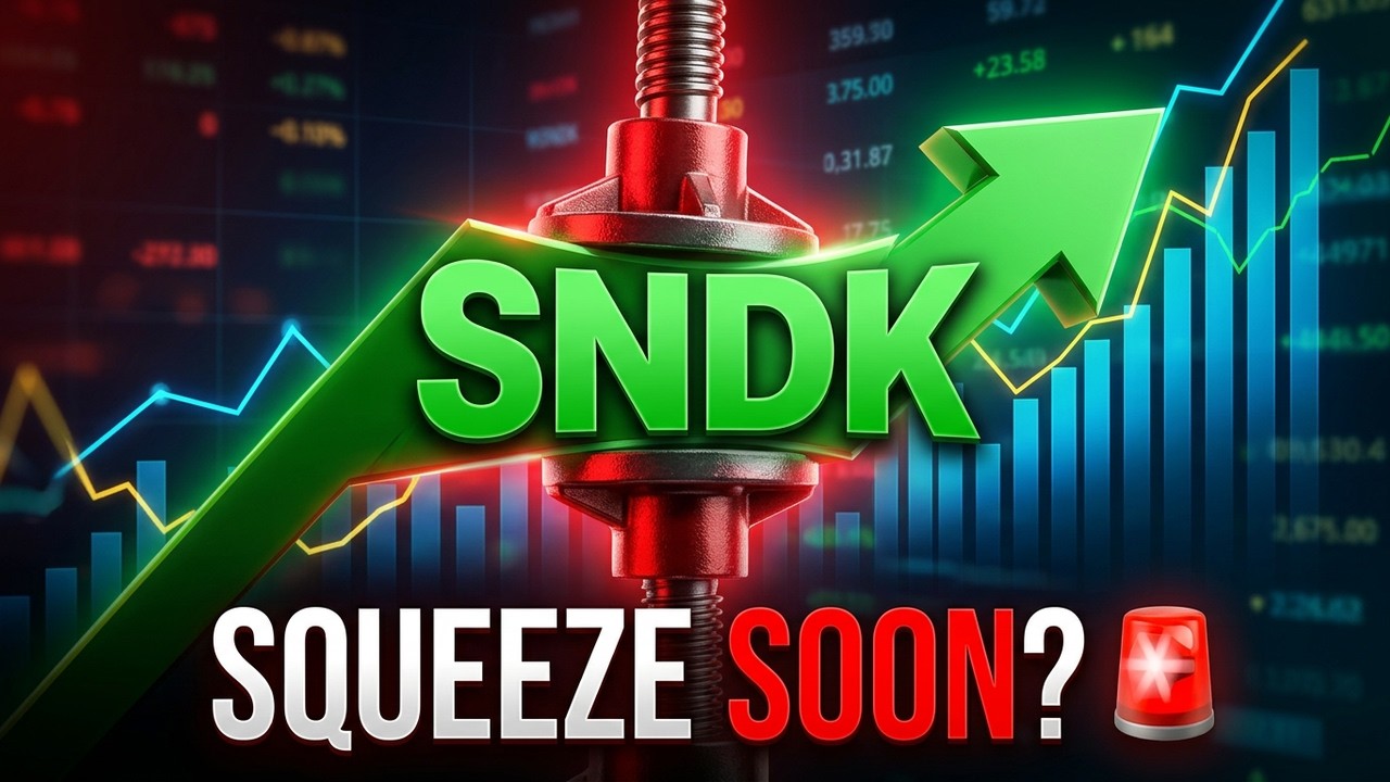 Акции SanDisk (SNDK). СКОРО ШОРТ-СКВИЗ?🚨
