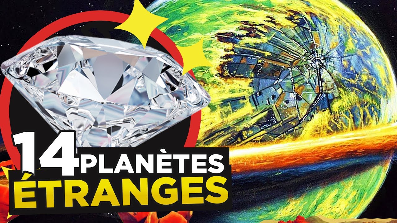 14 PLAN&Egrave;TES les plus &Eacute;TRANGES de l'UNIVERS