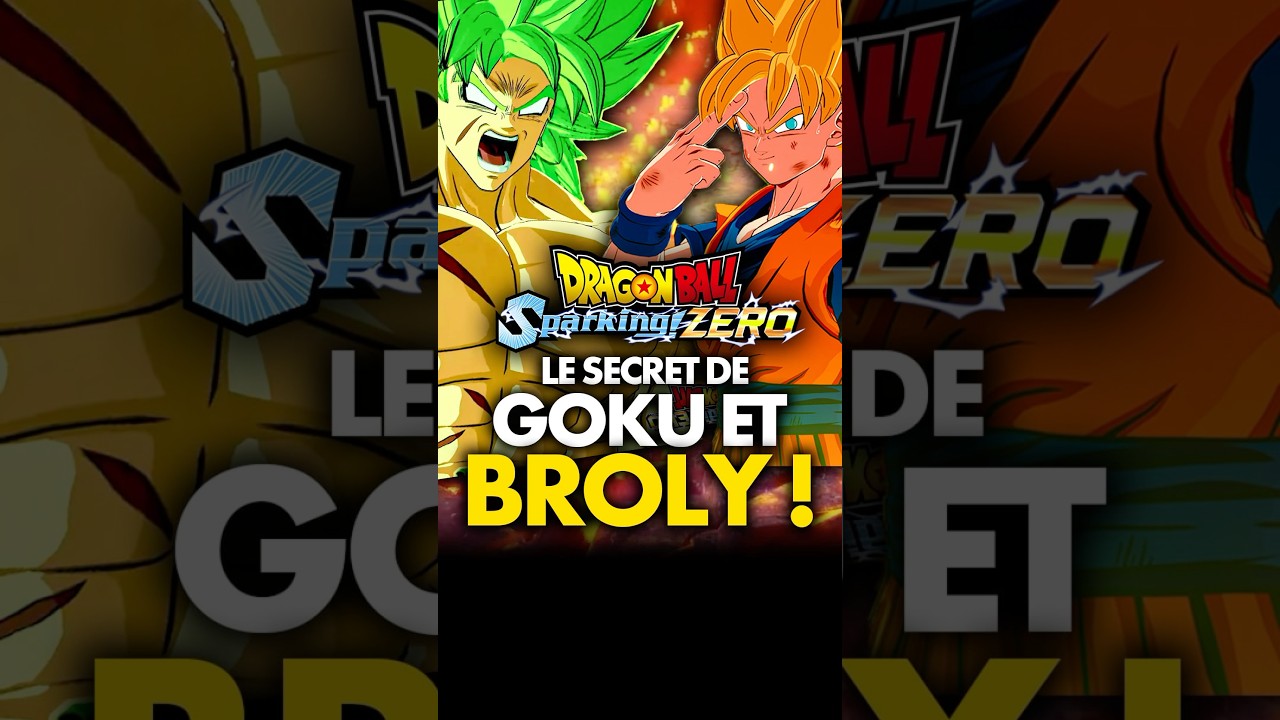 Dragon Ball Sparking Zero : Le SECRET de GOKU & BROLY dans le jeu ! 🥹