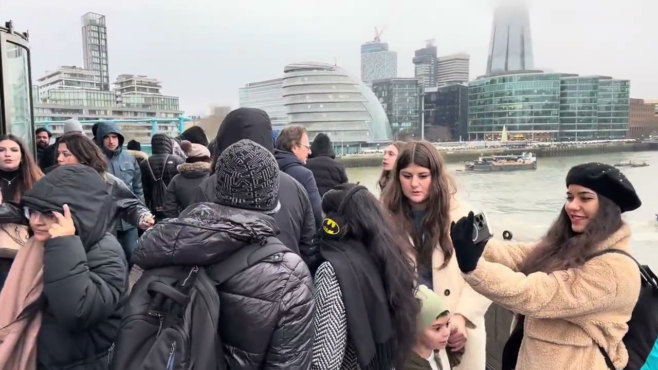 LONDON WALK 2026 London Winter Walking Tour London Tower Bridge to Borough Market 4K HDR