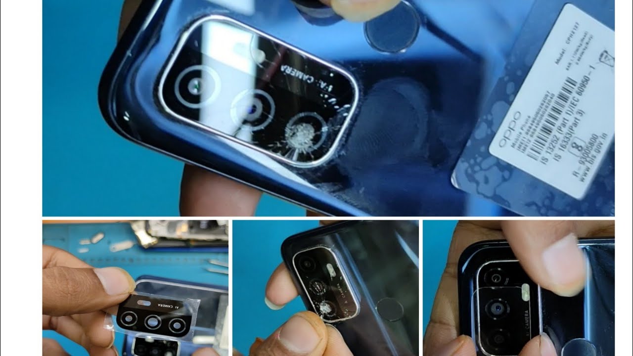 Oppo A53 Camera Glass Replace/Tempered camera lens protector