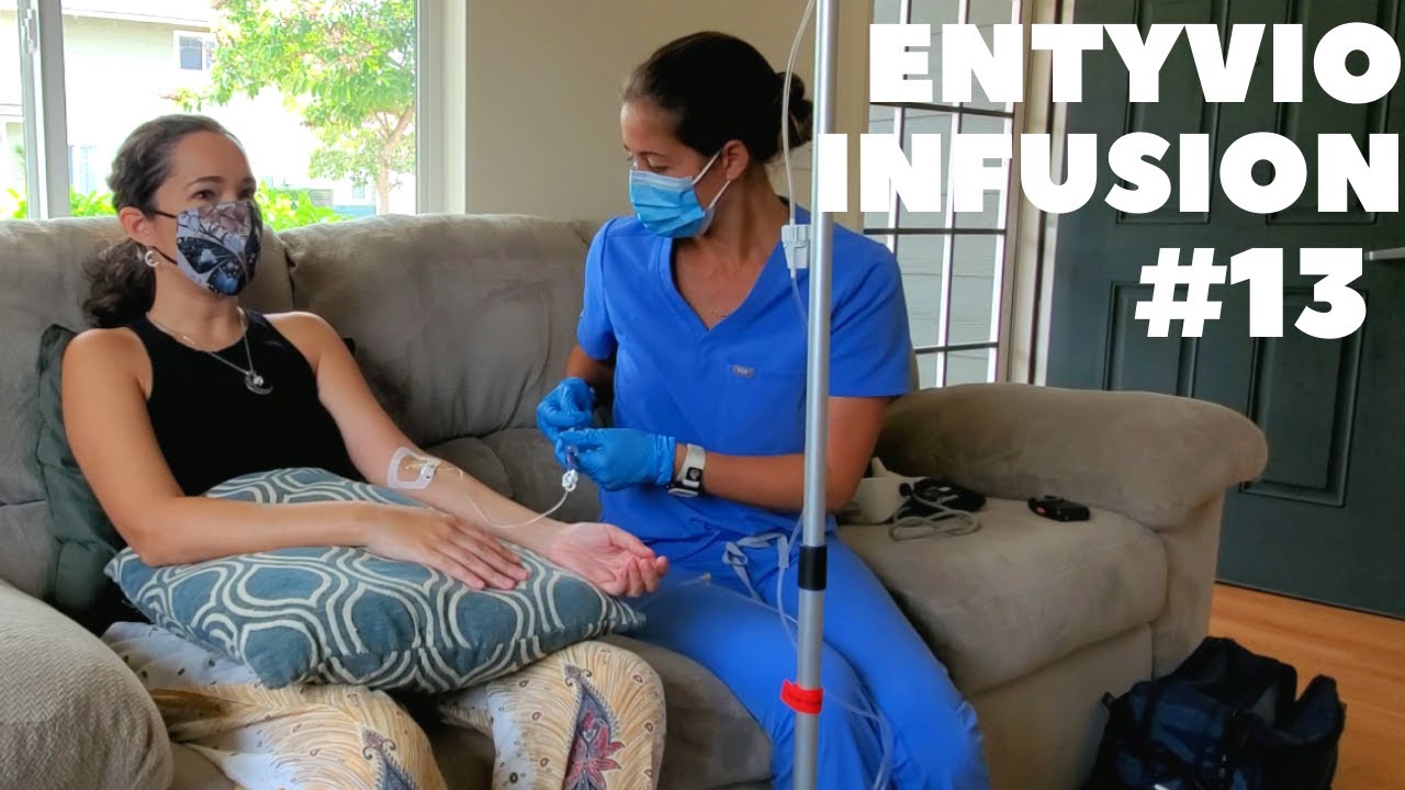 Entyvio Infusion Day #13 With a New Nurse | 20-06-29