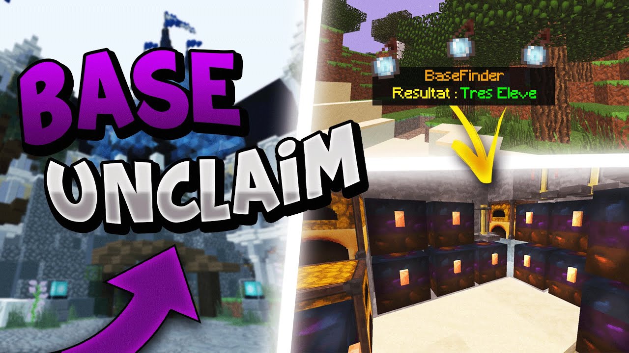 PILLAGE BASE UNCLAIM AVEC DU SPACE ! [SKILLPVP]