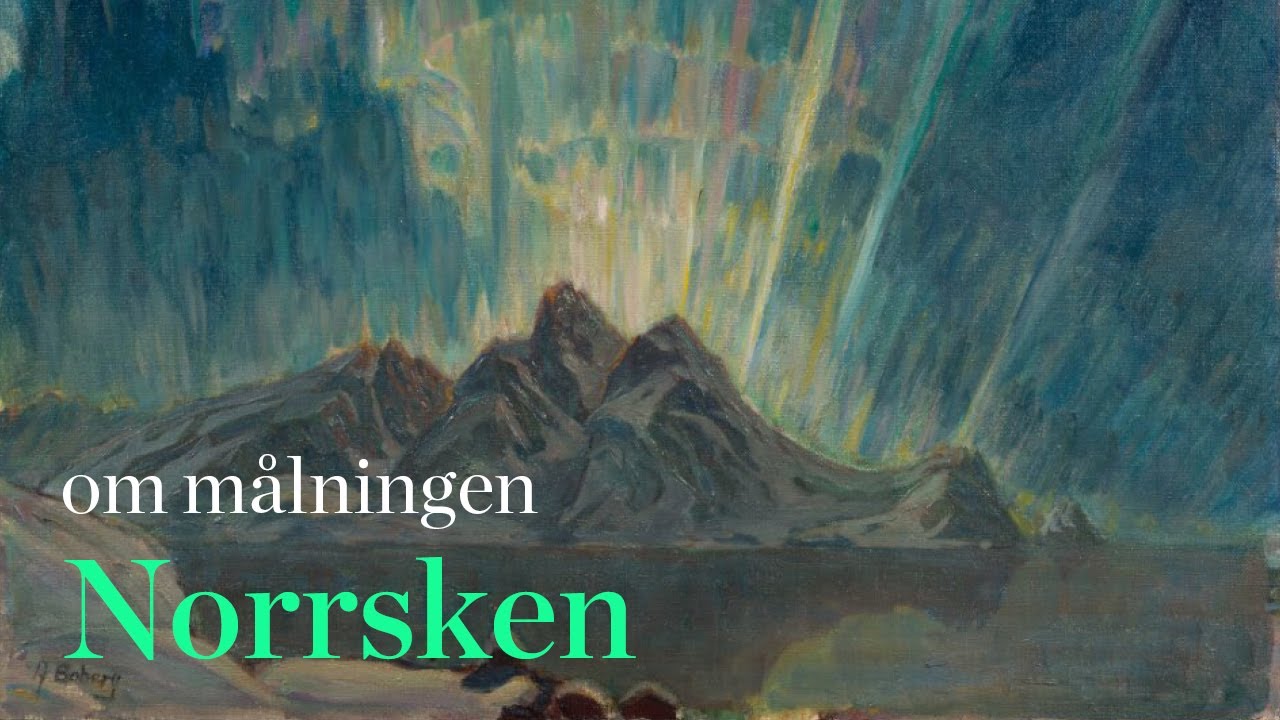 Norrsken. Studie från Nordlandet av Anna Boberg