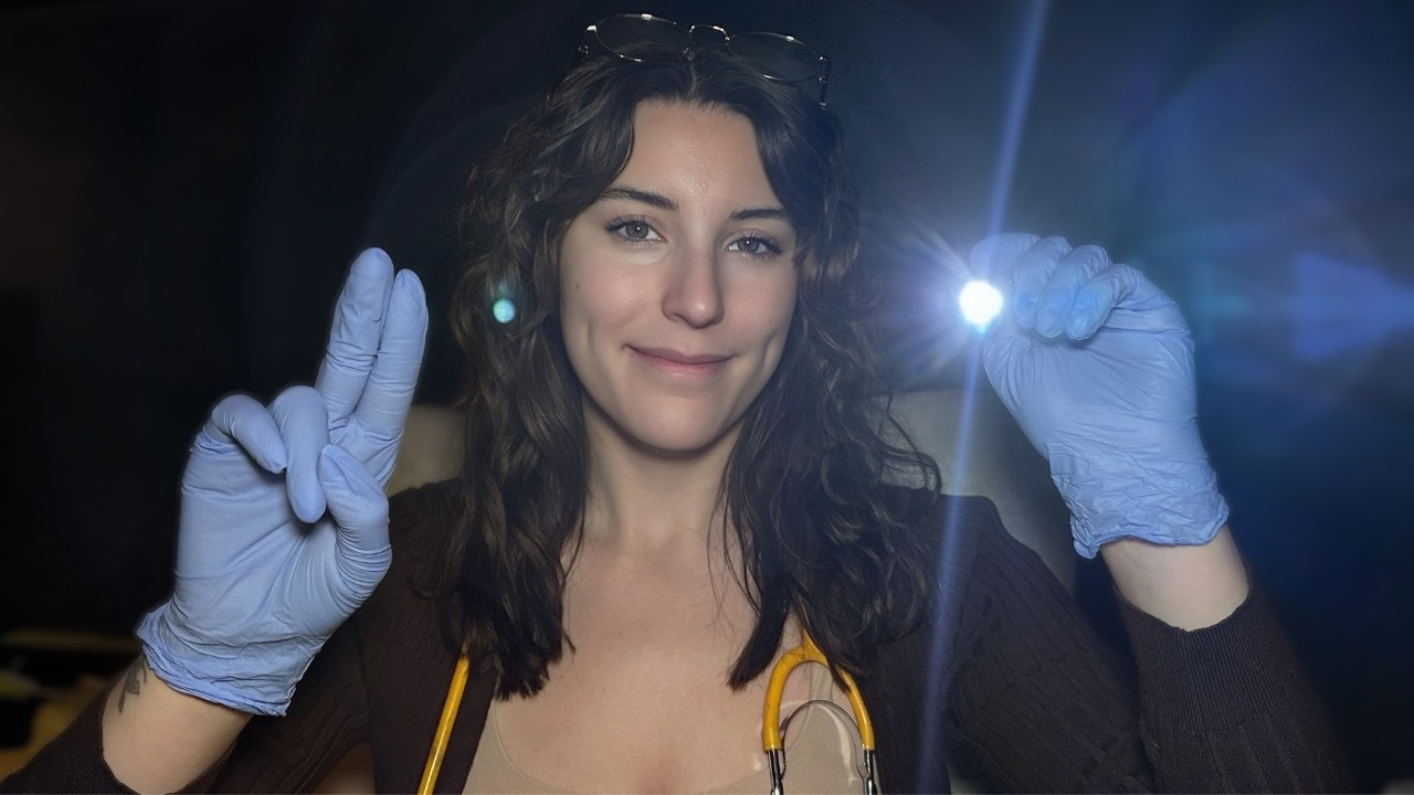 Rushed Cranial Nerve Exam ASMR
