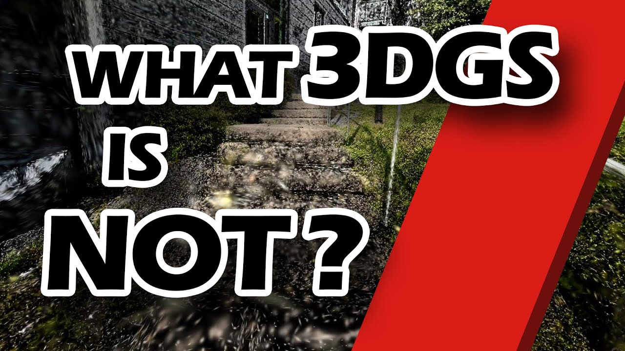 Чем не является 3D-гауссовское разбрызгивание?