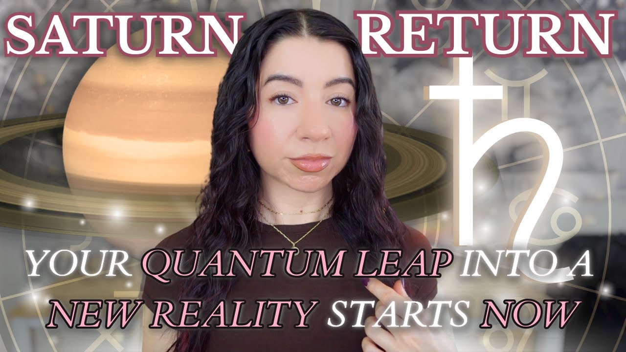 Your SATURN RETURN meaning & 5 *LIFE CHANGING* tips to MASTER IT confidently 🪐