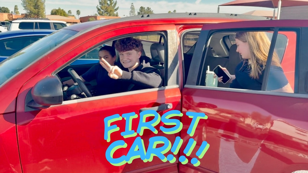 CRUZ GETS HIS FIRST CAR!! *TEENAGE MILESTONES* {FAMILY VLOG}
