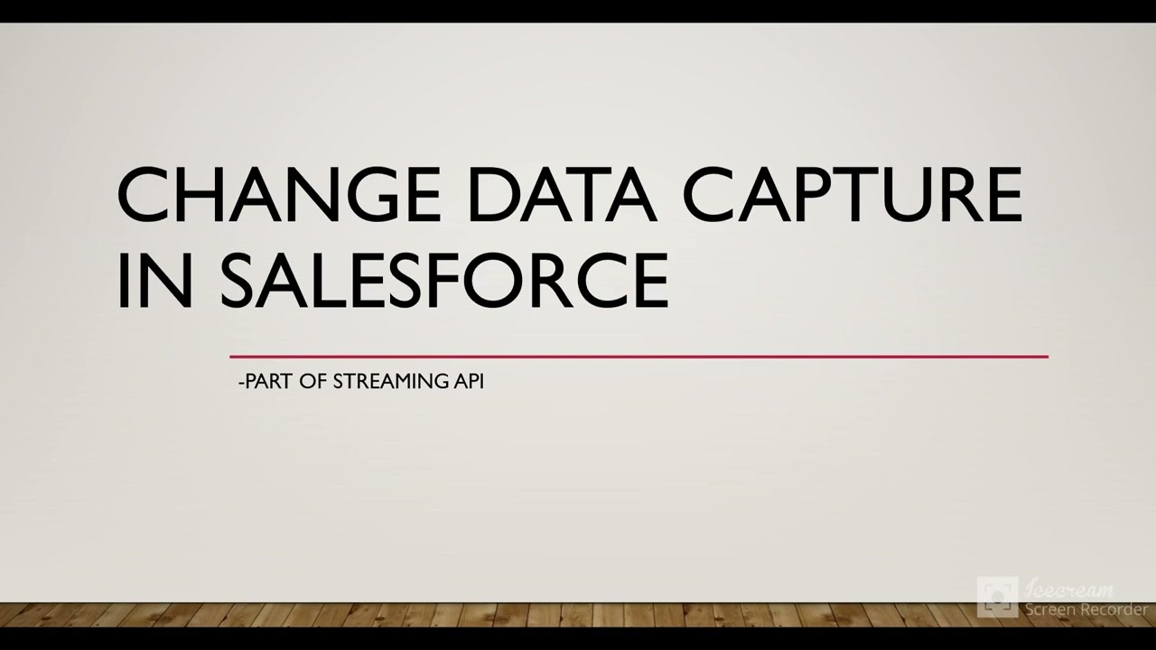 Сбор данных об изменениях в Salesforce | Создание настраиваемого канала и расширение событий изме...