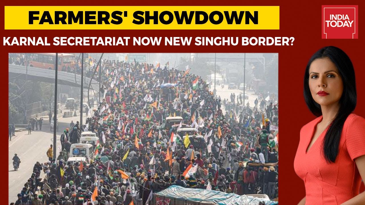 Farmers' Showdown Over 'Smash Heads' Order, Karnal Secretariat Now New Singhu Border? | News Today