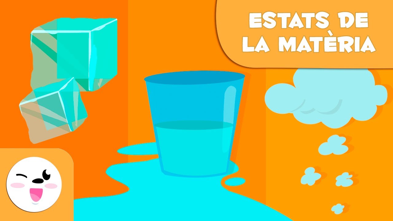 Estats de la matèria per a nens en català - Quins són els estats de la matèria? Sòlid, Líquid, Gasós
