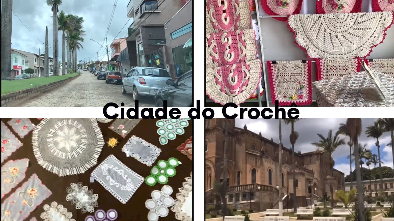 Cidade Inconfidentes MG Capital Nacional do Crochê. #croche #crochet #artesanato #arte #interior