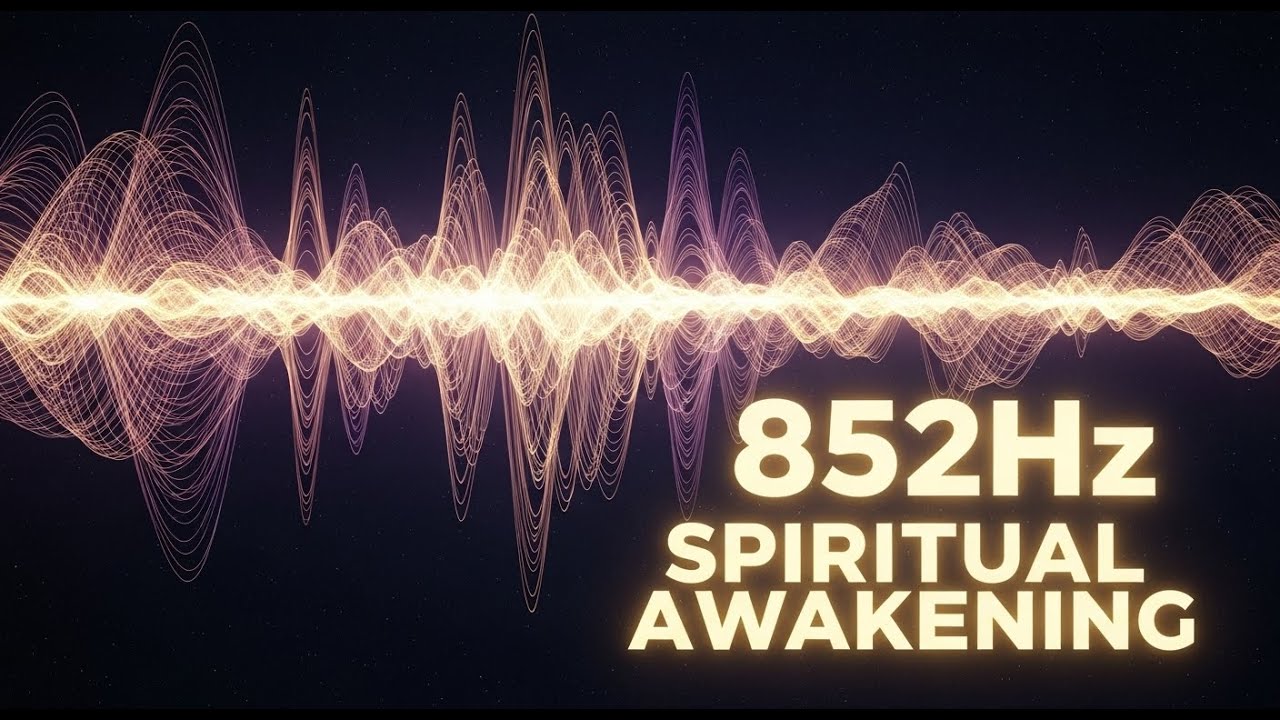 852Hz Awakening Meditation | Third Eye Healing Frequency for Sleep, Peace & Spiritual Balance